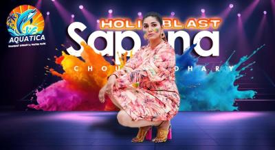 Holi Celebration ft. Sapna Chaudhary I Aquatica | HOLI 2024