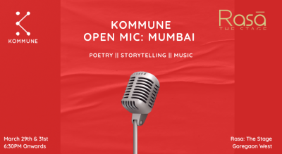 Kommune Mumbai’s Open Mic at Rasa