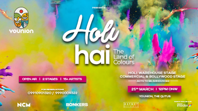 HOLI HAI-The Land of Colours @YOUnion The Qutub,Delhi | HOLI 2024