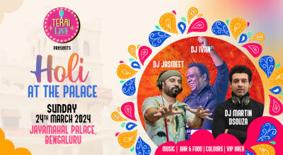 Holi At The Palace with DJ Ivan / DJ Jasmeet / DJ Martin DSouza | HOLI 2024