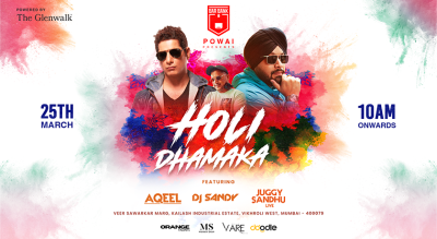 The Holi Dhamaka feat. DJ Sandy, DJ Aqeel and Juggy Sandhu | HOLI 2024