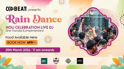 Rain Dance at OffbeatCCU | HOLI 2024