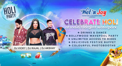 Wet n Joy Holi Party 2024 | HOLI 2024