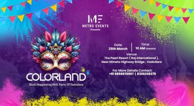 COLORLAND – Holi Party 2024 | HOLI 2024