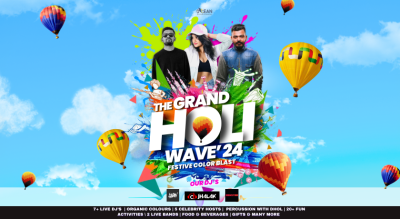 The Grand HOLI WAVE ’24 – Festive Color Blast | HOLI 2024