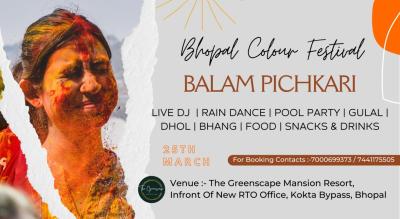 Balam Pichkari (Bhopal Biggest Colour Festival) | HOLI 2024