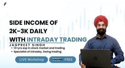 Masterclass on Intraday Trading With Jagpreet Singh Narula