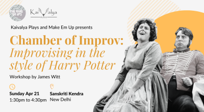 Workshop: Chamber of Improv – Improvising in the style of Harry Potter with James Witt