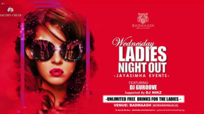 Wednesday Big Bollywood Ladies Night