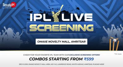 CSK vs SRH IPL 2024 LIVE SCREENING @SMAAASH - AMRITSAR 