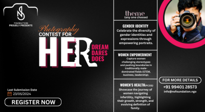 NS Foundation Photography Contest For "Her Dreams, Her Dares, Her Does"