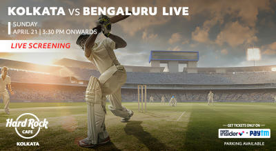 KKR v/s RCB Live | IPL Screening | HRC Kolkata