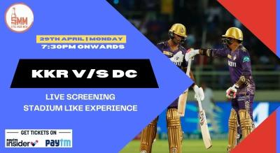 KKR v/s DC Live | IPL Screening | FIVE MAD MEN Kolkata