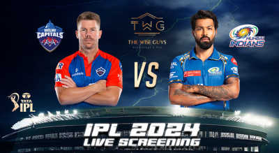 DC VS MI | IPL LIVE SCREENING 