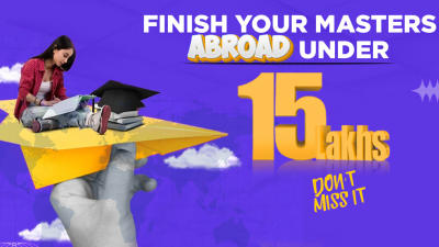 Earn Your Master's Degree Abroad in Just 15 Lakhs