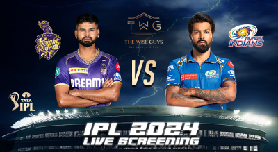 KKR VS MI | IPL LIVE SCREENING 