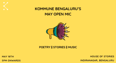 Kommune Bengaluru’s Open Mic at House of Stories