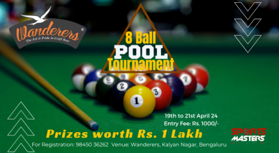 8 BALL POOL TOURNAMENT