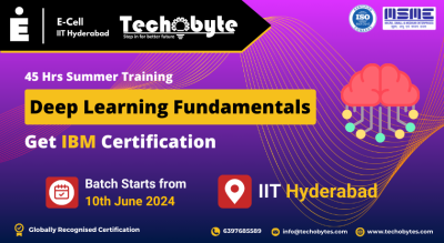 DEEP LEARNING | SUMMER TRAINING PROGRAM'24 AT IIT HYDERABAD