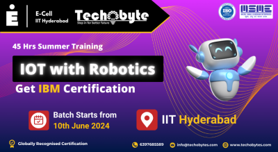 INTERNET FO THINGS | SUMMER TRAINING PROGRAM'24 AT IIT HYDERABAD