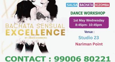 SALSA BACHATA KIZOMBA Dance Workshop At SOBO Nariman Point