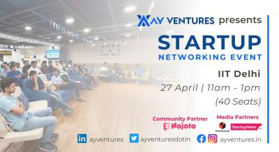 Startup Networking Event by AY Ventures