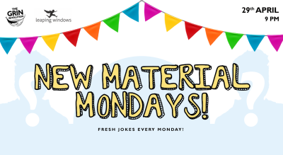 Grin Revolution: New Material Mondays!