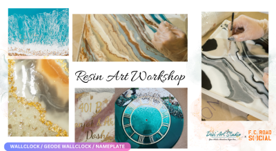 Resin Art Workshop - Desi Art Studio