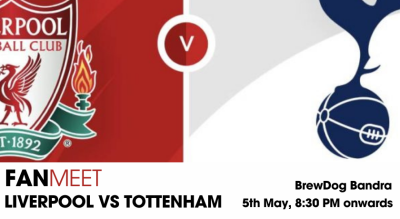 Liverpool vs Tottenham Fan Meet -  Brewdog Bandra  | Screening