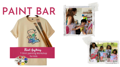 Kids Paint Bar | Painting workshop for Kids 