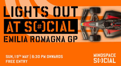 Lights Out at SOCIAL! Emilia Romagna GP | Mindspace SOCIAL | Screening