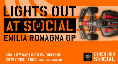 LIGHTS OUT AT SOCIAL EMILIA ROMAGNA GP | CYBER HUB SOCIAL | Screening
