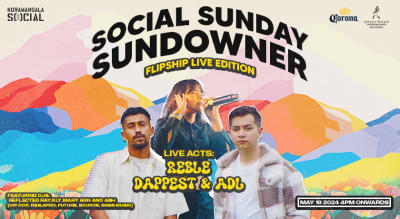 SOCIAL Sunday Sundowner presents Flypship Live Edition | #KoramangalaSOCIAL