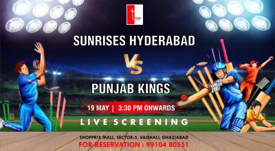 Sunrisers Hyderabad vs Punjab Kings SRH vs PBKS  @The Terrace | Screening