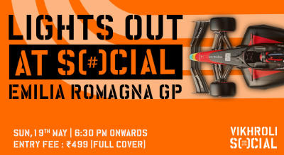 Lights Out At SOCIAL! | Emilia Romagna GP | Vikhroli SOCIAL