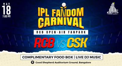 RCB vs CSK - IPL LIVE SCREENING - RCB OPEN-AIR FAN PARK