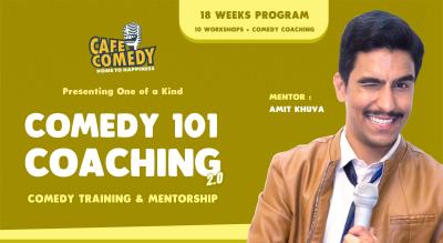 Comedy 101 Coaching : 18 Weeks Program (10 Workshops + Comedy Coaching)