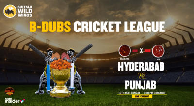 Hyderabad vs Punjab Live Screening | BWW Jubilee Hills