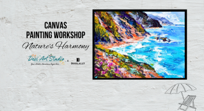 Canvas Painting Workshop - Desi Art Studio