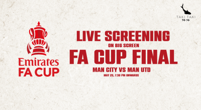 Live Screening I FA CUP FINAL I Man City vs Man Utd