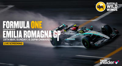 F1 Live Screening | Emilia Romagna GP | BWW Hyd Airport