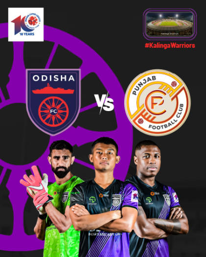 ISL 2023-24 : Odisha FC vs Punjab FC