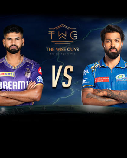 KKR VS MI | IPL LIVE SCREENING 