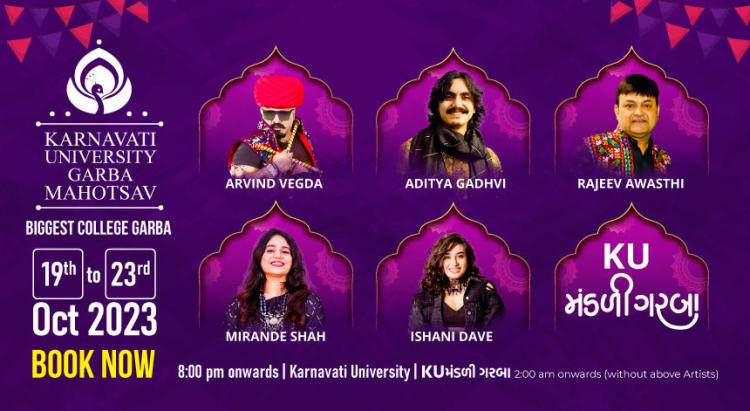 Karnavati University Garba Mahotsav | Navratri 2023