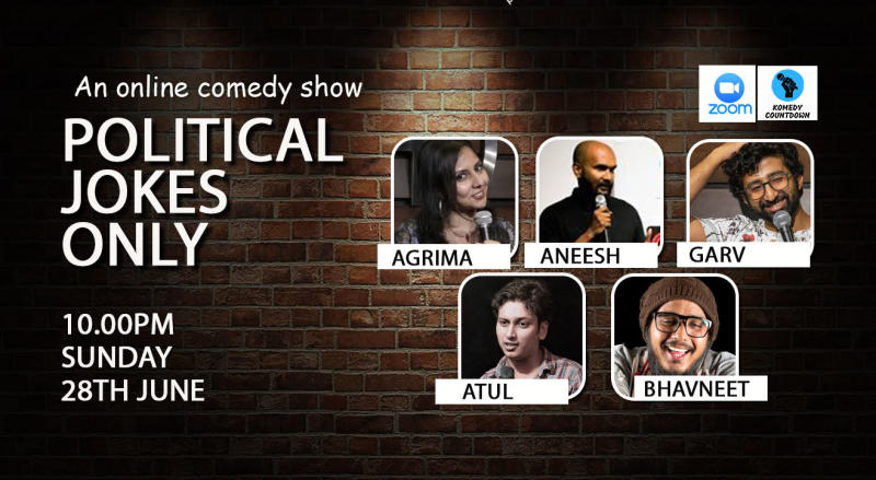 Political Jokes Only – A stand up comedy show