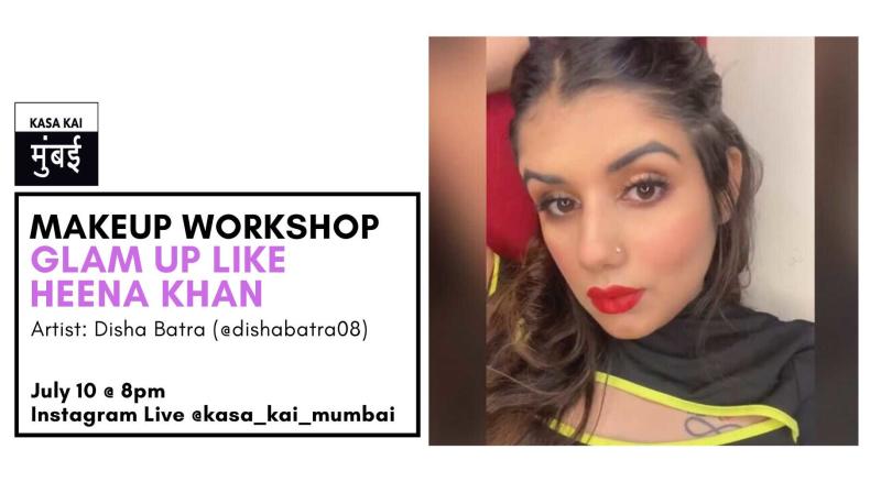 Makeup workshop with Disha Batra At Instagram Live