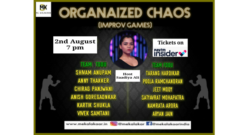 Organized Chaos – Improv Games – Me Kalakaar