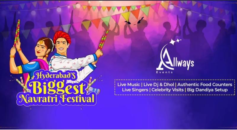 HYDERABAD’S BIGGEST NAVRATRI FESTIVAL @ THE PARK | Navratri 2022