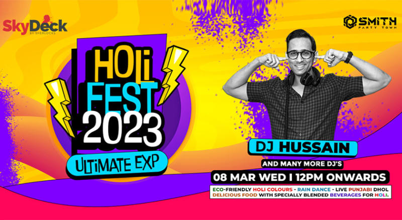 Holi Festival 2023 At Skydeck MG Road | Holi 2023