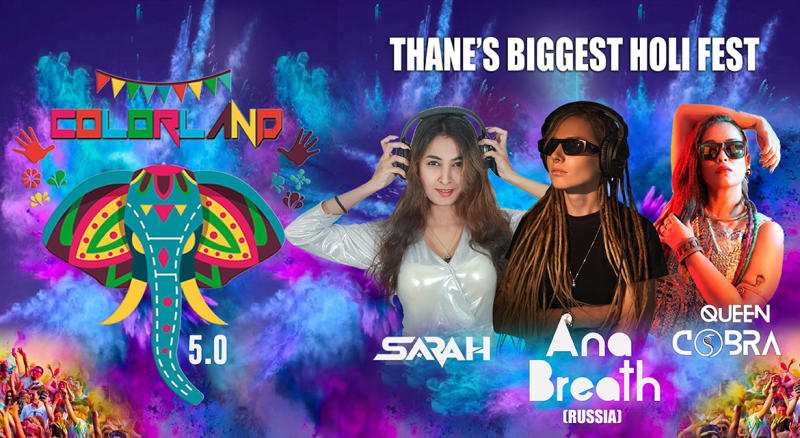 COLORLAND – Thane’s Biggest Holi Festival | Holi 2023